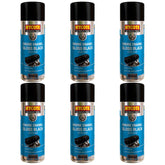 6X Hycote Gloss Black Engine Enamel Spray Paint 400ml Spray Paint